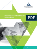 Guidance On Occupational Hazards in Dentistry