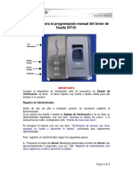 SF101 Programacion Manual