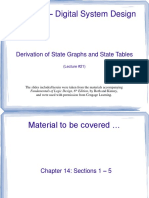 ECE 331 - Digital System Design: Derivation of State Graphs and State Tables