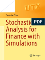 Stochastic Analysis For Finance With Simulations PDF