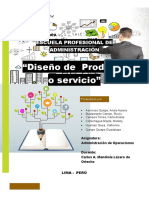 Diseño de Productos y Servicios