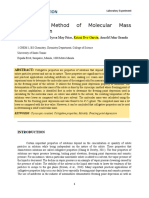 Cryoscopic Method of Molecular Mass Determination: Chemical