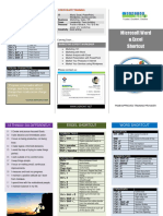 Word N Excel Shortcut 2016 v2