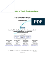 Prime Minister's Youth Business Loan: Pre-Feasibility Study