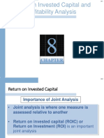 Return On Invested Capital and Profitability Analysis