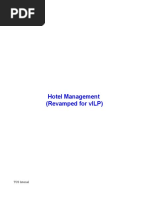 Hotel Management (Revamped For vILP) : TCS Internal