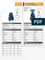 Weflo 3129 Cast Iron Gate Valve Flanged Table E