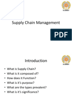 Supply Chain Management