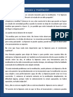 Hipnosis y Meditación de Osho