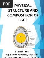 Physical Structure and Composition of Eggs