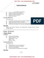 CBSE Class 9 Physics Worksheet - All Chapters PDF