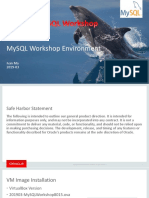 Mysql Workshop Environment: Ivan Ma 2019-03