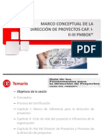 PPT Marco Conceptual Cap I, II y III PMBOK 6ta