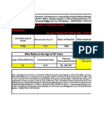 Calculation For Commuted Pension of W.B.Govt Employees