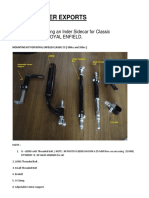 Classic C5 Sidecar Fittment Manual