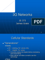 3G Networks: IS 373 James Grate