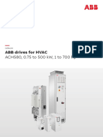 ACH580 Drives For HVAC Catalog 3AUA0000186691 RevE