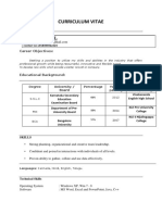 CURRICULUM VITAE Vathsa