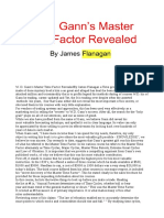 Gann's Master Time Factor, Flanagan