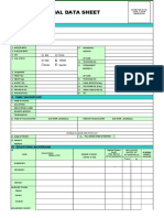 Personal Data Sheet