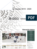 Presentacion Calendario Escolar 2019 2020