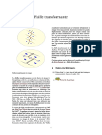 Faille Transformante