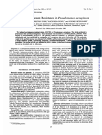 Transferable Imipenem Resistance in Pseudomonas Aeruginosa