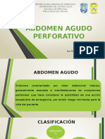 Abdomen Agudo Perforativo