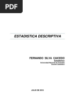 ESTADISTICA Descriptiva CAP 1 Unillanos