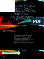 Estructura Atómica, Teoría Atómica Moderna, Mecánica