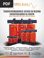 Catalogo de Transformador Seco en Resina