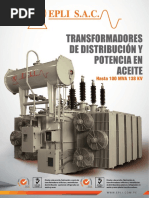 Catalogo de Transformadores de Distribucion y Potencia en Aceite