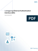 Configuring External Authentication Interface (EAI) : Lab Exercises