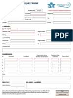 Customer Data: Fields For Compulsory Completion Are Marked in Red