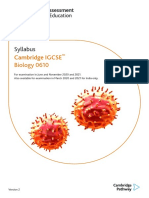 Biology Syllabus PDF