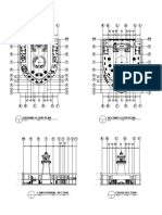 Plans and Section of Marina