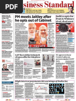 PM Meets Jaitley After He Opts Out of Cabinet: Indigooptsfor Pratt&Whitney Rival, Dealsoon