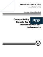 Compatibility of Analog Signals For Electronic Industrial Process Instruments