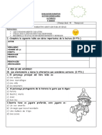 Evaluacion Lectura Domiciliaria La Porota