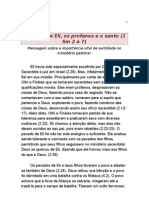 Os Filhos de Eli: Os Profanos e o Santo