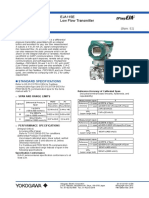 General Specifications: EJA115E Low Flow Transmitter