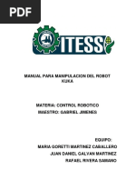 Manual para Manipulacion Del Robot Kuka