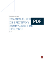 Examen de Efectivo y Equivalentes de Efectivo1