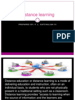 Distance Learning 