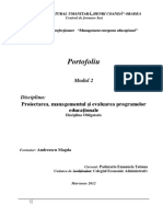 M2 - DISCIPLINA - Proiectarea, Managementul Si Evaluarea Programelor Educational2