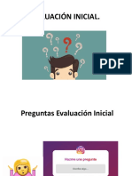 Evaluación Inicial, Filosofía