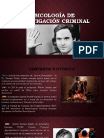 Psicología de Investigación Criminal