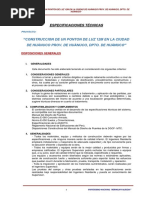 TITULOS Y PARTIDAS DE UN PONTON L 12m