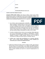 Derecho de Peticion Comfamiliar