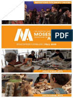 Mosesian Center For The Arts Fall 2019 Catalog